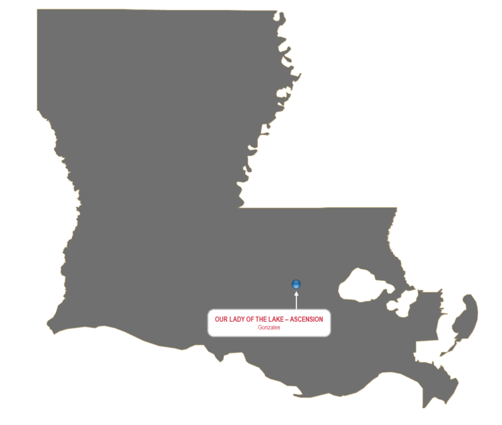 Ascension Emergency Physicians (AEP) Location Map